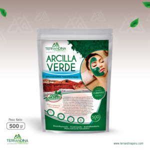 ARCILLA VERDE 500 gr - Terrandina